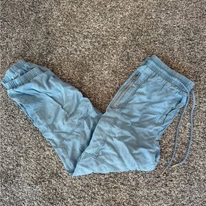 Vici Light Blue Jogger Pants with Drawstring Waist